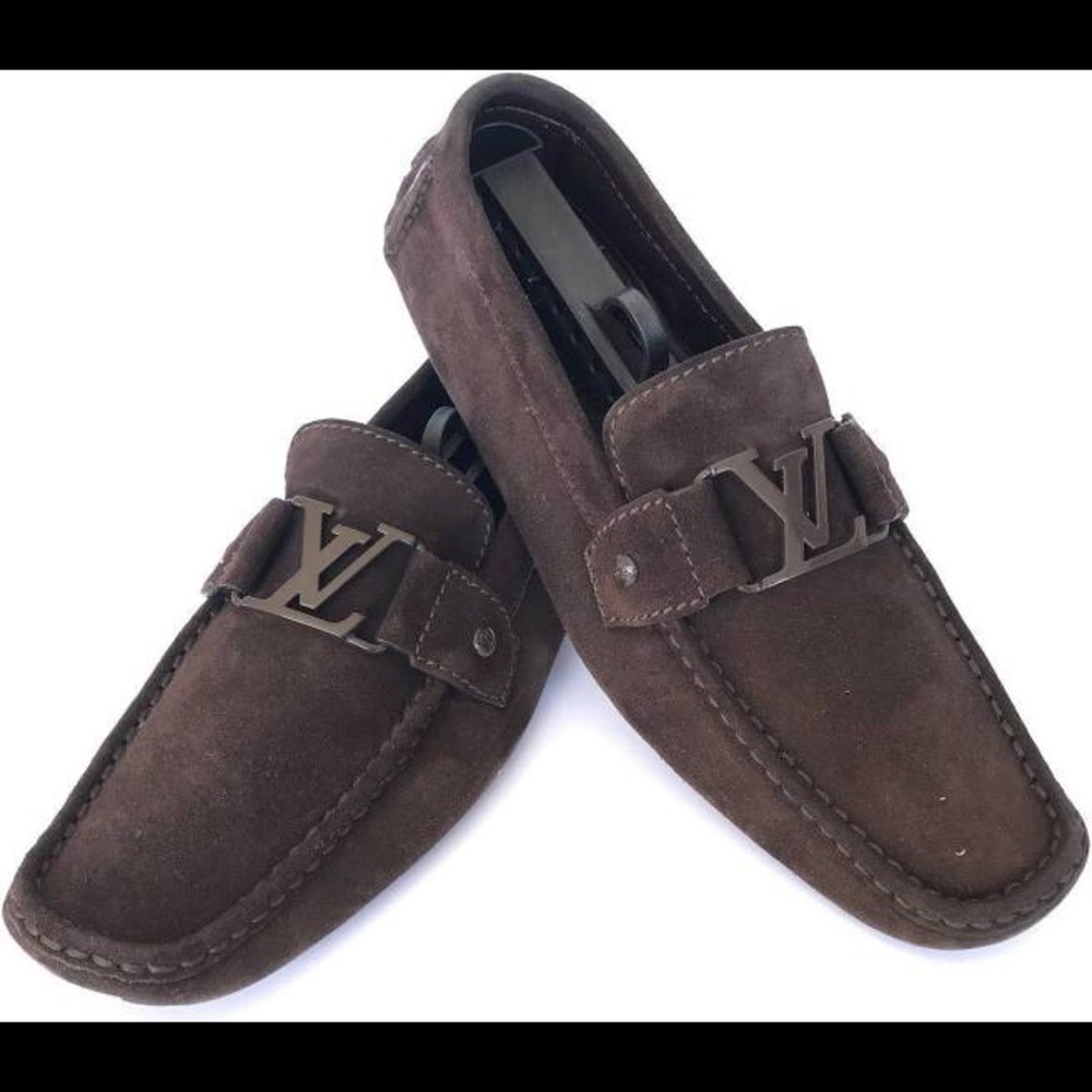Louis Vuitton Shoes Authentic Suede Loafers